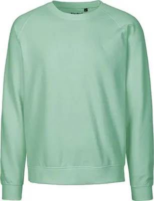 Produktbild von Neutral O63001 | Uni Sweatshirt / 100% Fairtrade-Baumwolle - Farbe: Dusty Mint - Größe: L