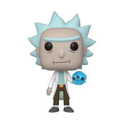 Obrázok produktu pre FUNKO Pop! Animation: Rick and Morty - Rick with Crystal Skull, zberateľská figúrka, Rozprávky