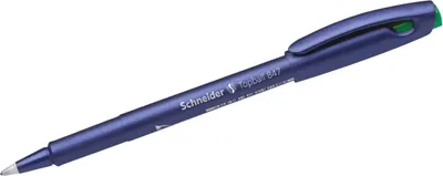 Produktbild von Tintenroller Topball 847 grün Packung mit 10 Stück
