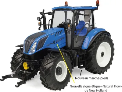 Produktbild von NEW HOLLAND T5.120 Electrocommand 2022, UH6360, Maßstab1/32, UNIVERSAL HOBBIES