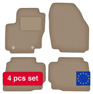 Produktbild von Bodenmatten, Luxusdesign, Perfekte Passform, Beige
