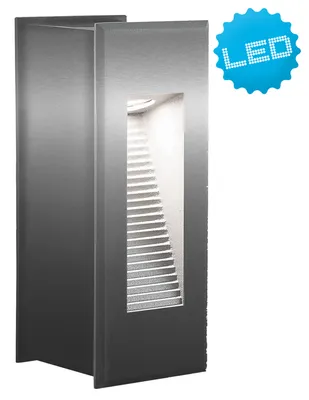 Image de Applique murale d'extérieur Näve LED - aluminium - argent ; 1149259