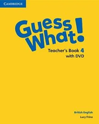 Obrázek produktu pro Guess What! Level 4 Teacher's Book British English