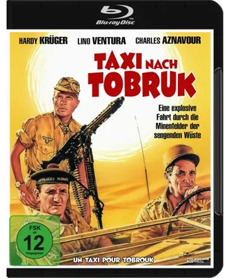 Obrázok produktu pre PLAION 1066539, Film, Blu-ray, Nemčina, Francúzština, 95 min, Taxi pour Tobrouk, Dobrodružstvo
