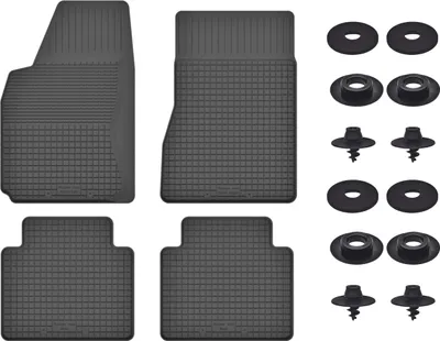 Produktbild von Gummimatten Mit Stoppern Für: Chrysler Stratus (1995-2001) Schwarz Set