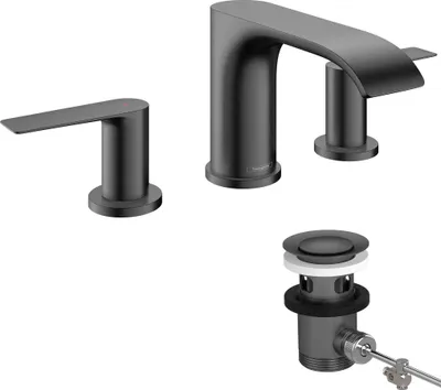 Produktbild von HANSGROHE 75033340 3-Loch Waschtischarmatur 95 Vivenis