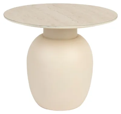 Produktbild von Novel Collection - Beistelltisch Karula - Beige - 50x50x42 cm