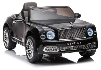 Image de Voiture électrique pour enfants Bentley Mulsanne noire 2 moteurs+LED+FB+Audio