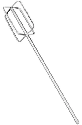 Produktbild von Edelstahl Rührstab (40 cm) – Paddel-Mixwerkzeug für Fleisch, Saucen und Pfannkuchenteig – Bohrmaschinen-Rührwerkzeug und Handrührstab, spülmaschinenfest