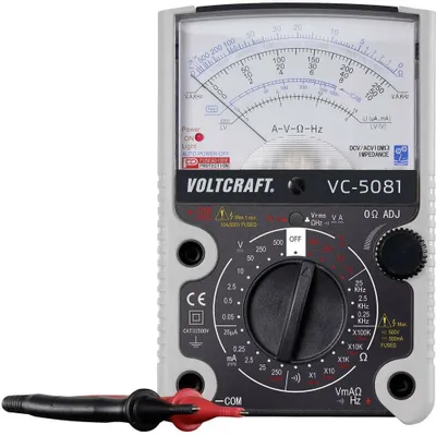 Produktbild von VOLTCRAFT VC-5081 Hand-Multimeter analog CAT III 500 V