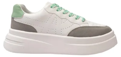 Produktbild von Kappa - "Ari" Sneaker für Damen, Plattform-Absatz GT28829 (36 EU) (Weiß/Grau)