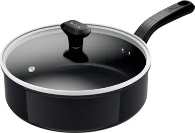 Produktbild von Tefal Cook & Change C4853235, Rund, Schwenkpfanne, Schwarz, Keramik, Aluminium, 1 Stück(e)