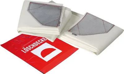 Obrázek produktu pro Protipožární přikrývka Jutec DIN1869 1600x2000mm skleněná tkanina