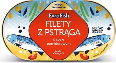 Obrázok produktu pre Pstruh v paradajkovej omáčke 170 g