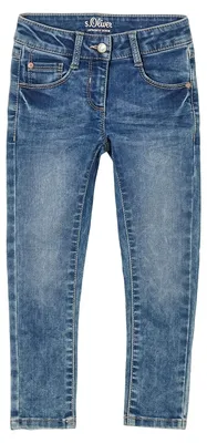 Produktbild von s.Oliver Mädchen 54.899.71.0470 Slim Jeans, 56Z7 blau, 122/SLIM
