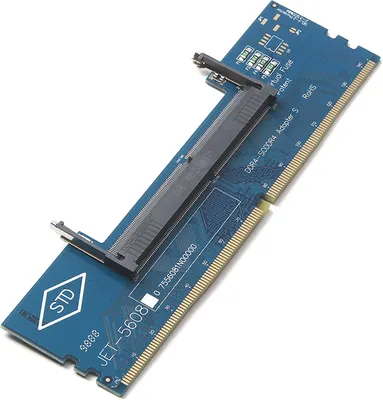 Image de Notebook DDR4 RAM Desktop Adapter Testeur de carte mémoire génération test Dedicated blue