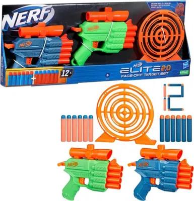 Zdjęcie produktu dla Zestaw tarcz Nerf Elite 2.0 Face-Off 2 x Prospect F8273