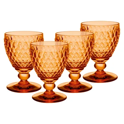 Immagine prodotto di Multipack Villeroy & Boch Boston Apricot bicchiere da vino bianco - 4 pezzi
