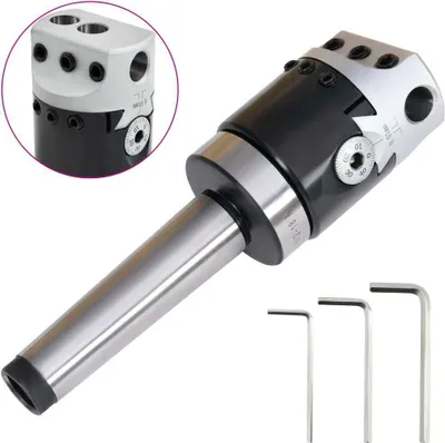 Obrázek produktu pro vrtací hlava 50 mm s vrtací stopkou MT3 pro rotační frézování