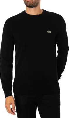 Produktbild von Lacoste Logo Stricken, Schwarz XXL