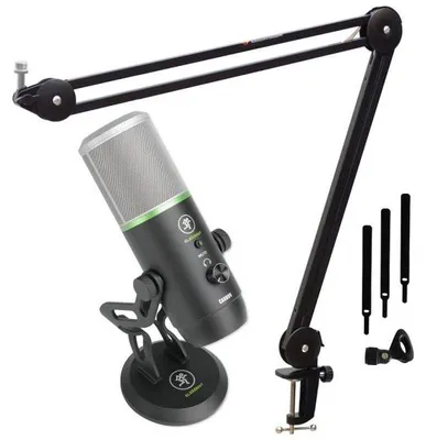 Imagen del producto de Micrófono USB Mackie EM-Carbon con brazo articulado