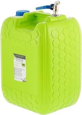 Immagine prodotto di Contenitore per l'acqua con valvola lunga in metallo, 20 L