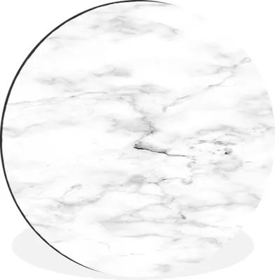 Produktbild von MuchoWow® - Mauerkreis - Wandbilder - Runde Bild - Bild aus Aluminium - Schlafzimmer - Wohnzimmerdekoration - Wand Dekoration