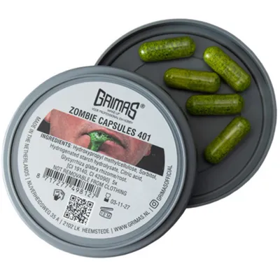 Produktbild von Grimas Zombie-Kapseln grün