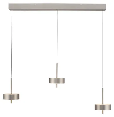 Image de Paul Neuhaus Suspension Q-ROTATE LBH 95x14.50x200 cm gris Lampe à suspendre