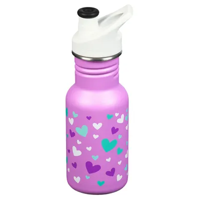Obrázek produktu pro Nerezová láhev Klean Kanteen Orchid Hearts pro děti