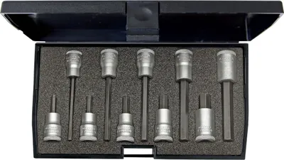 Produktbild von GEDORE IN 30 LKM Schraubendreher-Satz 3/8" 10-teilig Innen-6-kant 4-10mm, 1509918