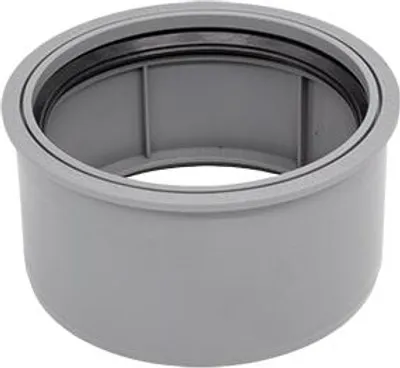 Zdjęcie produktu dla airfit super krótki reduktor DN125x110 z PP, szary