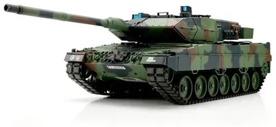 Produktbild von Torro 14325-CA - 1/16 RC Leopard 2A6 flecktarn BB+IR (Metallketten) - Neu