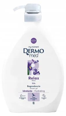 Image de Gel douche avec distributeur Relax Iris 1 L - Dermomed