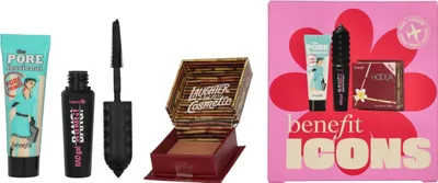 Produktbild von Der Porefessional Primer 7,5 ml / BADGal Bang! Wimperntusche 4 g / Hoola Bronzer 2,5 g Benefit Icons Makeup Set