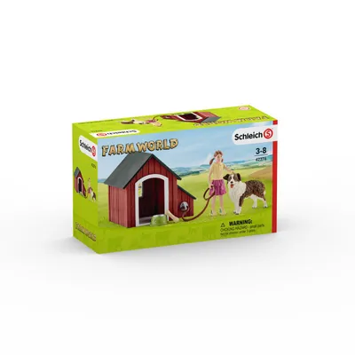 Produktbild von Schleich - Tierfiguren, Hundehütte; 42376