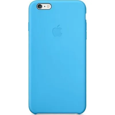 Produktbild von Apple iPhone 6 Plus Silicone Case MGRH2ZM/A blau