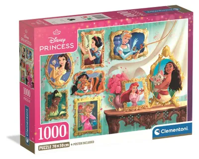 Immagine prodotto di Clementoni Puzzle Disney Princess 1000 elementów - Oficjalny Produkt Premium