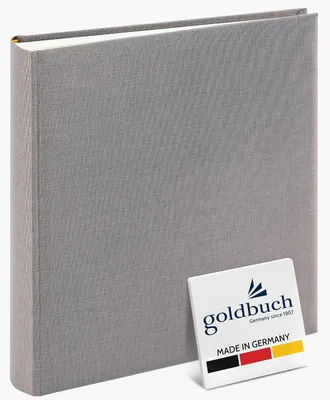 Productafbeelding van Goldbuch Summertime Trend2, 25x25 cm, 60 witte pagina's, grijs. Artikelnummer: 24606
