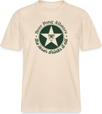 Produktbild von Spreadshirt Beer Pong Allstars Party Enthusiast Design Stanley/Stella Uni Bio T-Shirt, S, Weißgrau