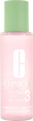 Obrázek produktu pro Clinique Clarifying Lotion 3, Obličejové mléko, 200 ml, Mastná pleť, Hydratující, Vyhlazující, Láhev, - Use twice a day, morning and night. - Apply with a Bavlna ball, sweeping gently over face and...
