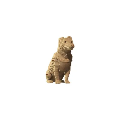 Produktbild von 3D-Puzzle Patron Der Hund aus Karton, 59 Teile, Montagezeit 30-60 Min., 18x7,4x21,5 cm