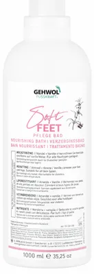 Produktbild von GEHWOL Soft Feet Pflegebad Mandelöl Vanille Fußbad (1000 ml)