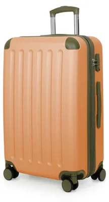 Immagine prodotto di HAUPTSTADTKOFFER - Spree - Trolley di medie dimensioni con estensione, valigia da check-in, valigia rigida in ABS, 65 cm, TSA, 74 litri,Marille