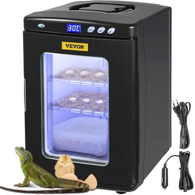 Immagine prodotto di Incubatrice da 5° a 60 °C (da 36 a 140 °F), 25 l, incubatrice automatica a temperatura controllata per rettili o anfibi