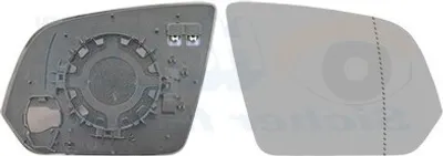 Produktbild von VAN WEZEL Spiegelglas Außenspiegel Rechts passend für MERCEDES-BENZ V-Klasse (W447) Asphärisch Beheizbar 3082838