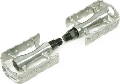 Produktbild von Aluminium Fahrradpedale mit gezackter Trittfläche 9/16 Zoll
