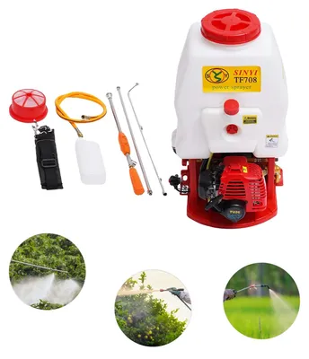 Produktbild von Rucksacksprühgerät, Hochleistungsfähig, Einstellbarer Sprühbereich, Rot