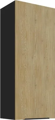 Produktbild von Hängeschrank Cremona schwarz 45 G-108 1F