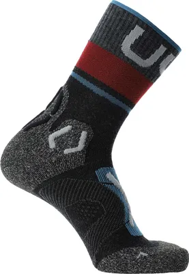 Produktbild von UYN WOMAN TREKKING ONE MERINO SOCK Anthracite/Blue 39/40